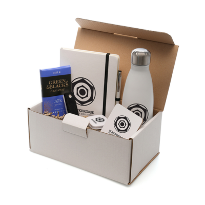 Branded gift set with coffee and mug